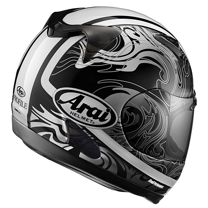 Arai ヘルメット　PROFILEリップタイド銀 PROFILE RIPTIDE〈銀〉
